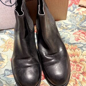 Nine West black ankle boots size 8